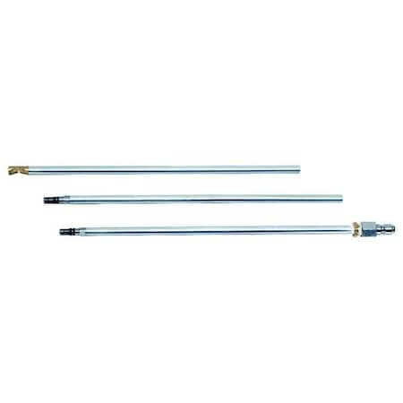 Speedclean Stainless Wand 3 ft Sectional 90-degree CJ-WWSS