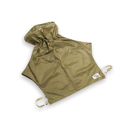 Bullard Nylon Cape, Size 28 In., Nylon 46VX