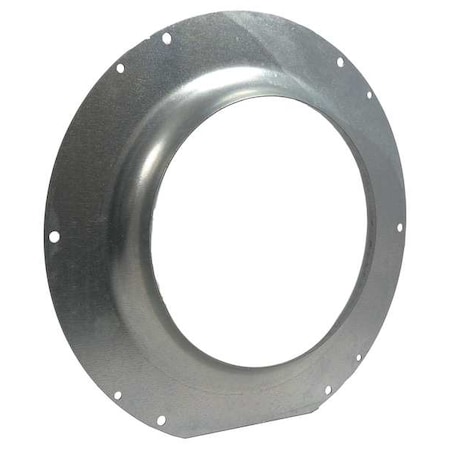 Ebm-Papst Inlet Nozzle, Round, 10In. Dia., Galv. 9609-2-4013