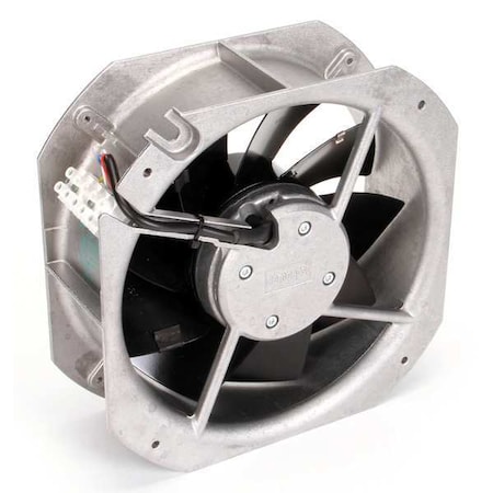 Ebm-Papst Axial Fan, Square, 24V DC, Cast Aluminum, 8 7/8 in W. W1G200-HH77-52