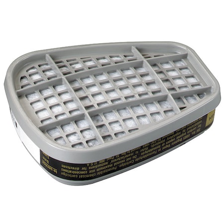 3M Chemical Cartridge, Olive/Black, PK2 6005