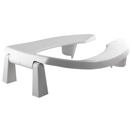 Bemis Toilet Seat Without Cover, Plastic, Elongated, White 3L2155T-000