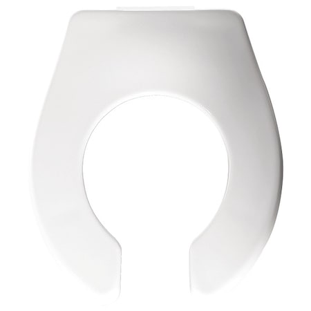 BEMIS Toilet Seat, Without Cover, Plastic, Child, White BB955CT