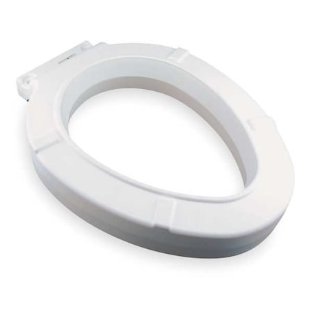 Bemis Toilet Seat Without Cover, Plastic, Elongated, White GR4LE-000