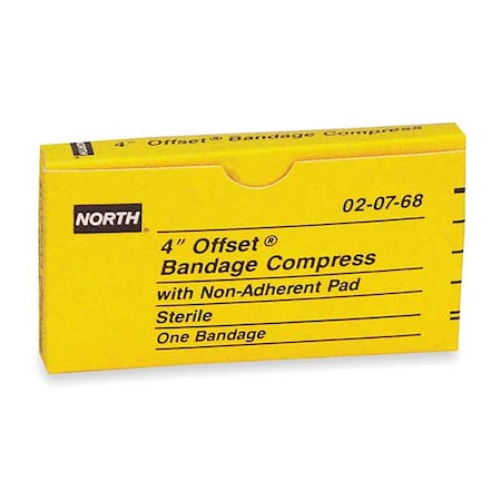 HONEYWELL Gauze Compress, 4In, NonAdhrnt, Unitized 020768