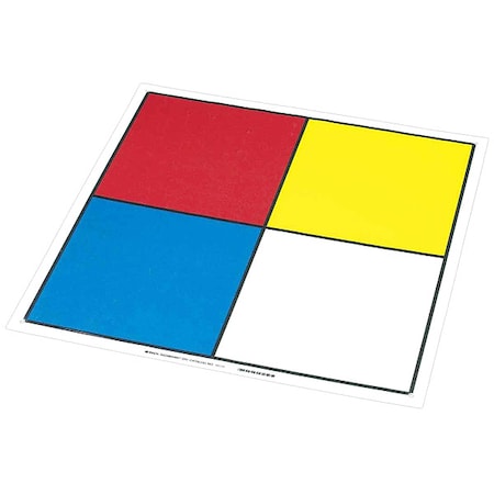 Brady NFPA Placard, Fiberglass, 11 in W x 11 in H 58656