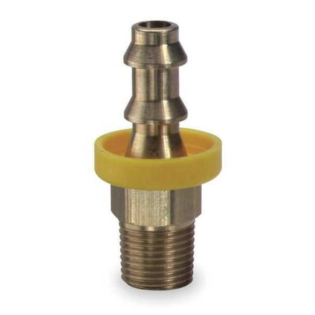 Speedaire Hose Fitting, 3/4 In. ID, 1/2-14, (M)NPT 4TT17