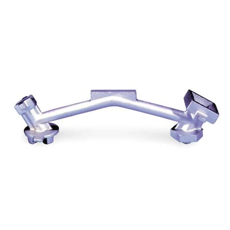 Zoro Select Drum Plug Wrench, 15 In. L, Offset 1VKC8