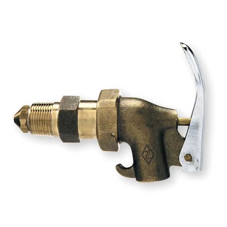 Zoro Select Drum Faucet, 3/4 In, Self-Closing, Brass 272037