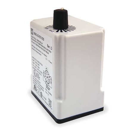 Schneider Electric Single Function Time Delay Relay, Octal, Off Delay, 1 Functions 110V AC, DPDT 9050JCK21V20