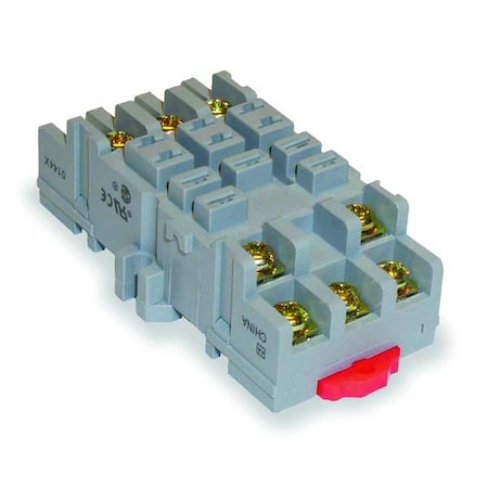 Square D Relay Socket, Standard, Square, 11 Pin, 15A 8501NR82B