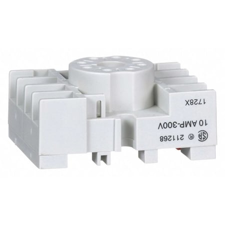 Schneider Electric Relay Socket, Standrd, Octal, 8 Pin, 2.40" L 8501NR51