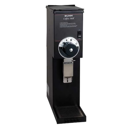 Bunn Bulk Coffee Grinder, 2 Lbs, Black 22102.0000