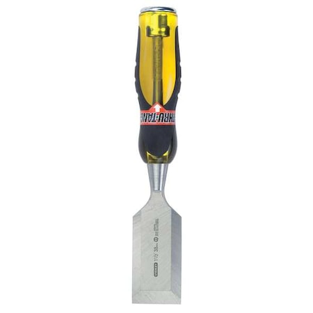 Stanley Short Blade Chisel, 1-1/2 In. x 9 In. 16-980