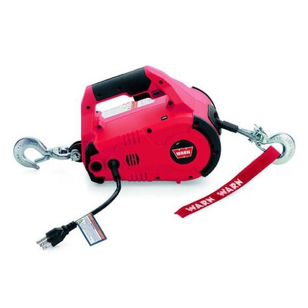 WARN 115 VAC Portable Electric Winch 885000