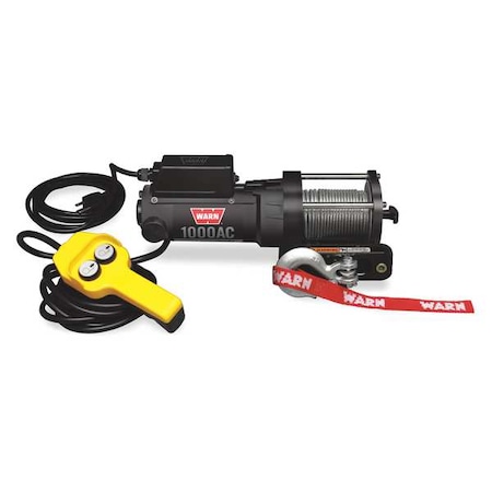 Warn Electric Winch, 115V AC, 3/4 HP 80010