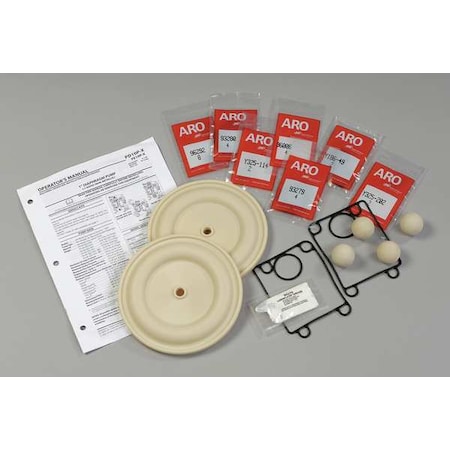 ARO Repair Kit, HDPE, 6CCL6, 6CCL8, 6CCN0 637396-TT