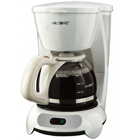 Mr. Coffee White 5 Cup Coffee Maker TF6