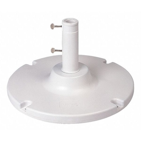 GROSFILLEX 35lb Table Umbrella Base, White US600604