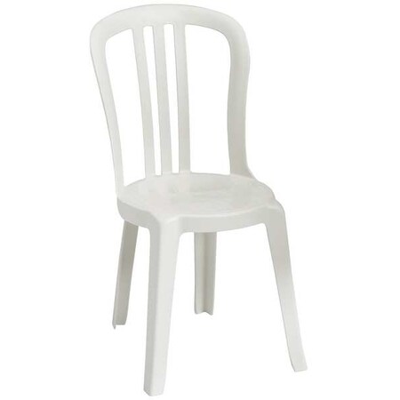 GROSFILLEX Bistro Side Chair, White US495504