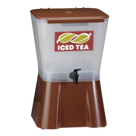 Tablecraft Beverage Dispenser, 3 Gal, Brown 954