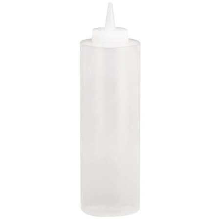 Tablecraft Squeeze Bottle, Natural, 24 oz, PK12 124C-1