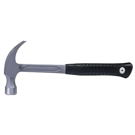 WESTWARD Curved-Claw Hammer, Steel, Smooth, 16 Oz 6DWG3