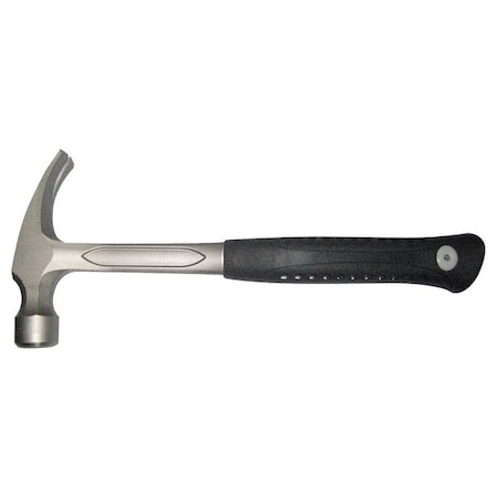 WESTWARD Rip-Claw Hammer, Steel, Smooth, 16 Oz 6DWH2