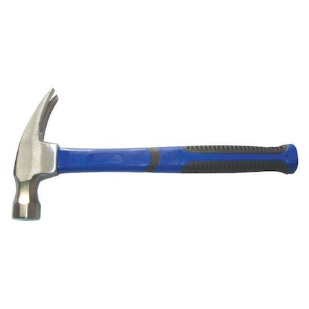 WESTWARD Rip-Claw Hammer, Fiberglass, Axe, 16 Oz 6DWH6