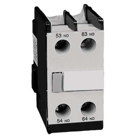 Dayton Aux Contact, IEC, 1NO/1NC, 120VAC/240VDC 6EAR9