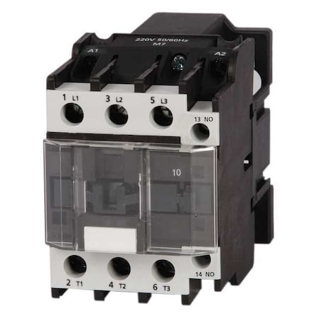 Dayton IEC Magnetic Contactor, 1NO, 120V AC, 3 P, Non-Reversing, Screw 6EAW2
