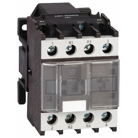 Dayton IEC Magnetic Contactor, No Auxiliary Contacts, 24V AC, 4 P, Non-Reversing 6EAY5