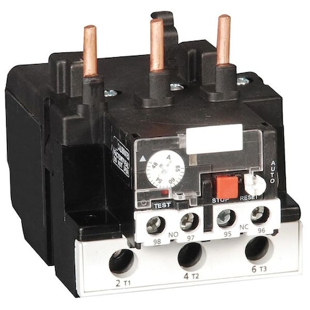 Dayton Overload Relay, 1NC/1NO, 63 A Min current, 80 A Max current 6ECA2