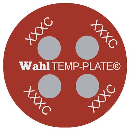 Wahl Temp Indicator, Dot, Red, 10PK 442-087C