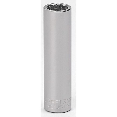 Craftsman Industrial 3/8" Drive, Spline SAE Socket, 12 Points 9-23190