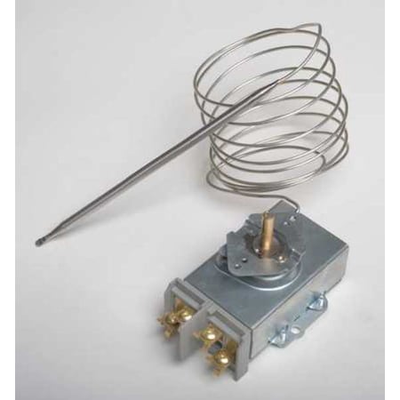 Dayton Line Volt Mechanical Tstat, Open on Rise, 60 Degrees to 250 Degrees F 6EDY9