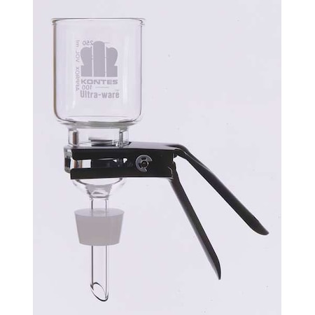 Kimble Chase Funnel/Ptfe Supp Assy, 47 mm 953780-0000