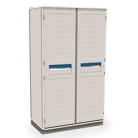 Metro Supply Cabinet, Polymer, 72-1/2" H, 41.3" W SXRD72TU6