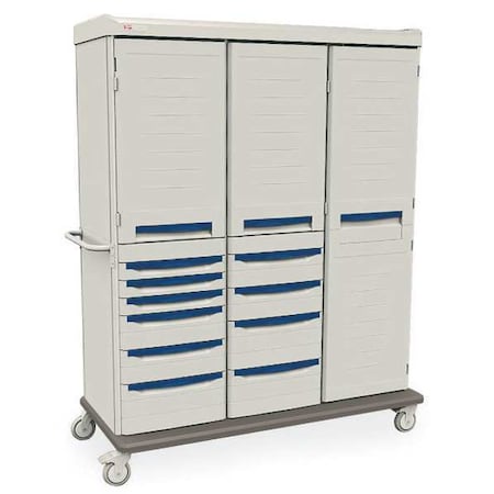 Metro Medical Mobile Cart, Light Taupe SXRTGS2