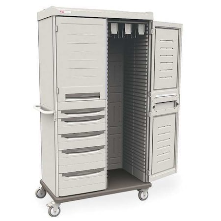 Metro Catheter Storage Cart, polymer, Lt.Taupe SXRD76MCATH2