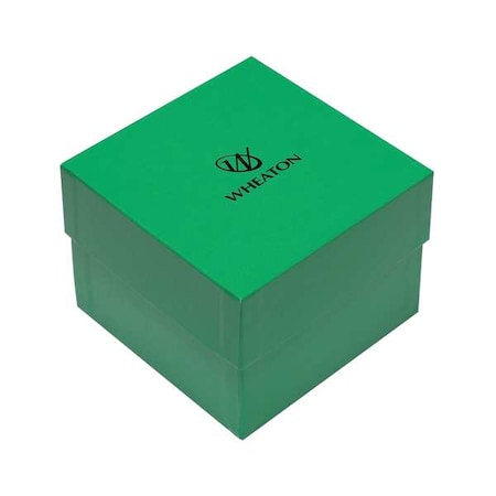 Wheaton CryoFile XL, Cyrogenic Box, Green, PK15 W651600-XL