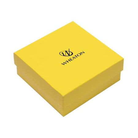 Wheaton CryoFile, Cryogenic Box, Yellow, PK15 W651601