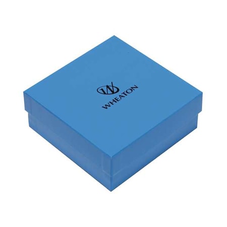 Wheaton CryoFile, Cryogenic Box, Blue, PK15 W651604