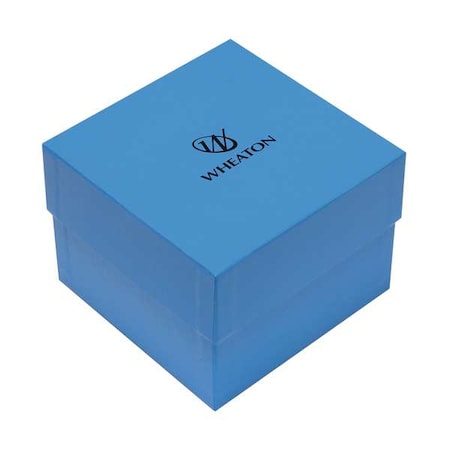 Wheaton CryoFile XL, Cryogenic Box, Blue, PK15 W651604-XL