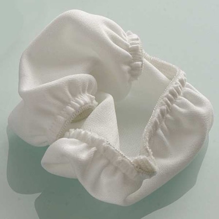 Berkshire Elastic Cover Isolator Cleaning, White, Polyester, PK26 EC360.EC.6