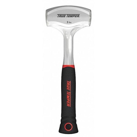 True Temper Drilling Hammer, Steel, 3 Lb 8881600