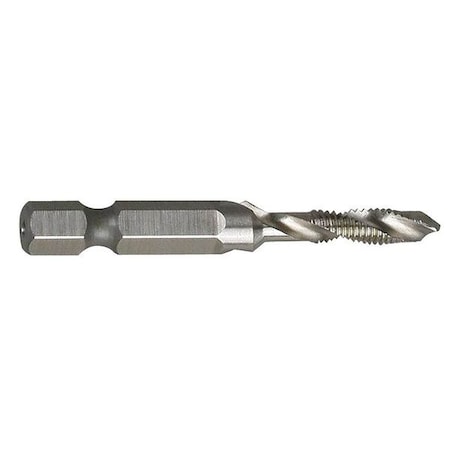 Zoro Select Drill/Tap/Countersink Bit, 10-32x2-1/4 L 6EXN0