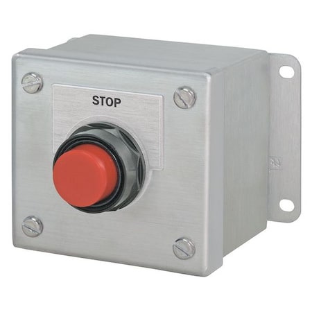 Siemens Push Button Control Station, 1NO/1NC, Stop 52C103S