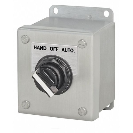 Siemens Selctr Swtch Cntrl Station, Hand/Off/Auto 52C156S