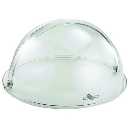 Tablecraft Hinged Dome Cover, Round, 19x10 PC2